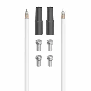Coaxial Cable Hama 00205042 20 m White Coaxial Connectors