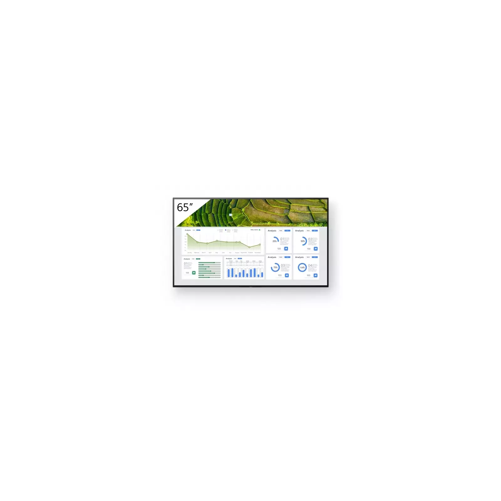 Monitors Sony Digital Signage FW-65BZ30L Photo 1