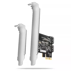 Axagon PCES-SJ2 interfeisa karte/adapteris Iekšējs SATA