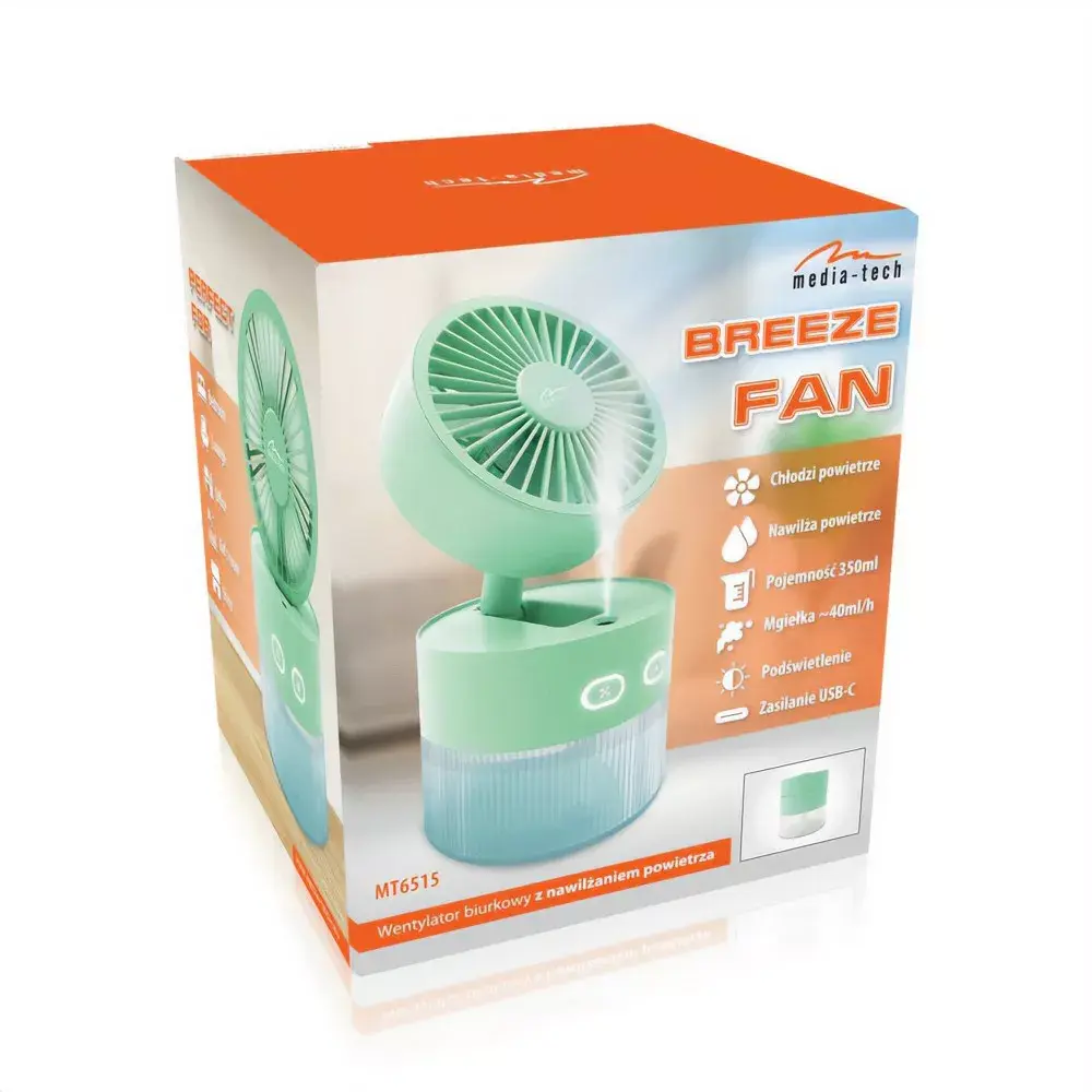 MEDIA-TECH MT6515 12" galda ventilators Photo 7