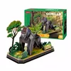 cubicfun 3D Puzzle Gorilla — cardboard model Photo 2