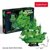 3D puzle Flying Dutchman spīd tumsā — cubicfun 306-T4041H Photo 3