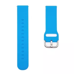 Smart watch band extra digital Q55A Blue for fitness trackers – replaceable strap, silicone