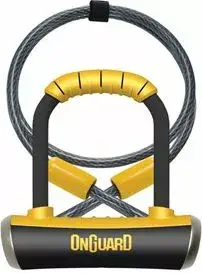Unguard bike lock ONG-8008 PitBull Mini DT with cable — ONGUARD
