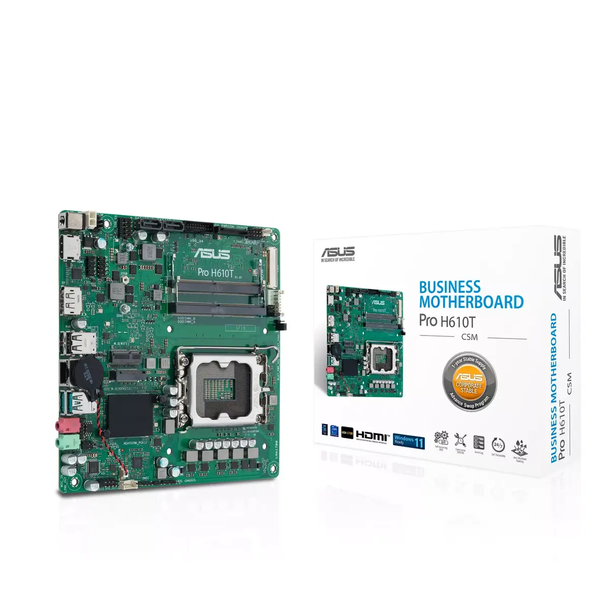 Pamatplate ASUS PRO H610T-CSM, 90MB1G60-M0EAYC Photo 3