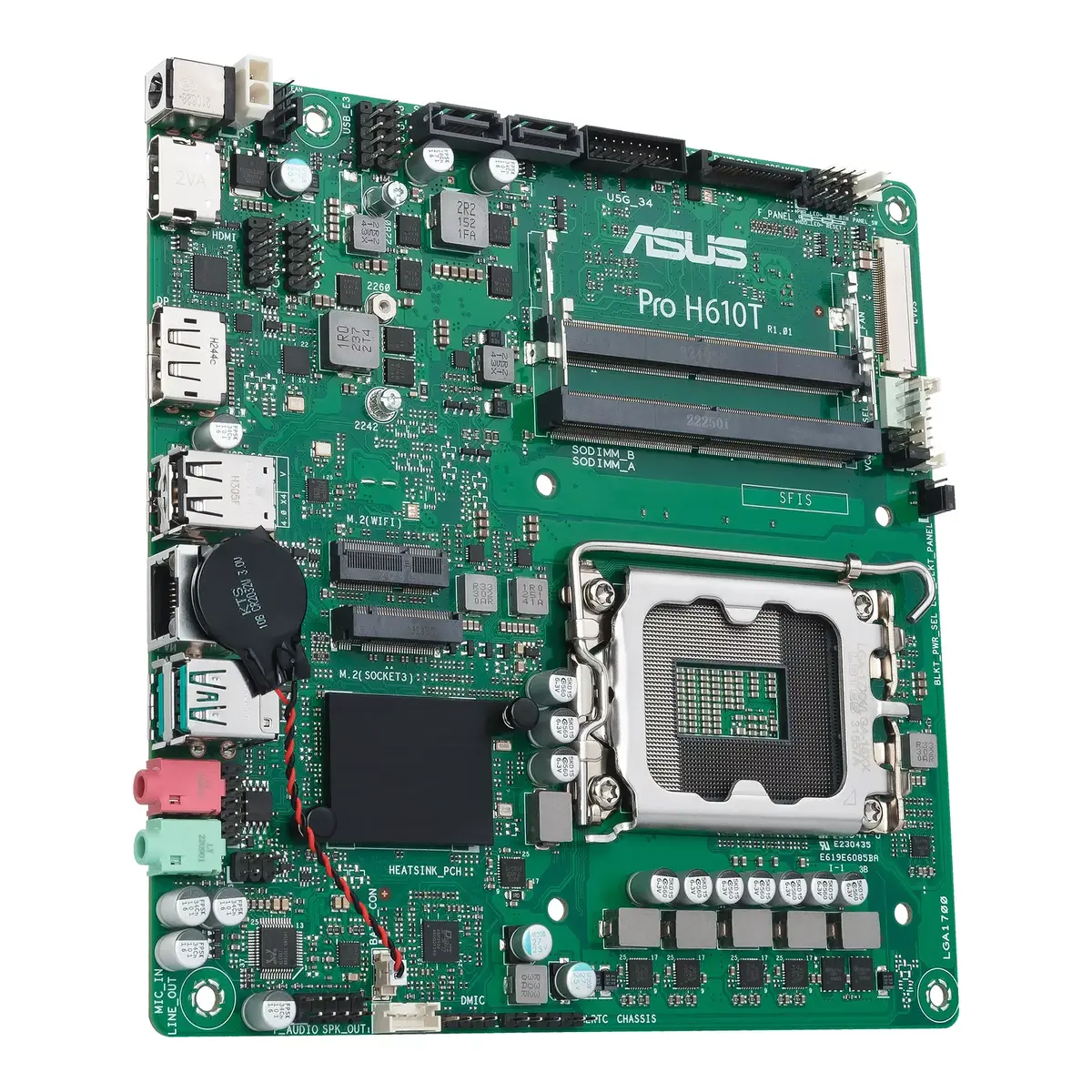 Pamatplate ASUS PRO H610T-CSM, 90MB1G60-M0EAYC Photo 6