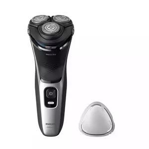 Philips S3143/00 бритва для мужчин Бритвенная головка Триммер Черный, Серебристый