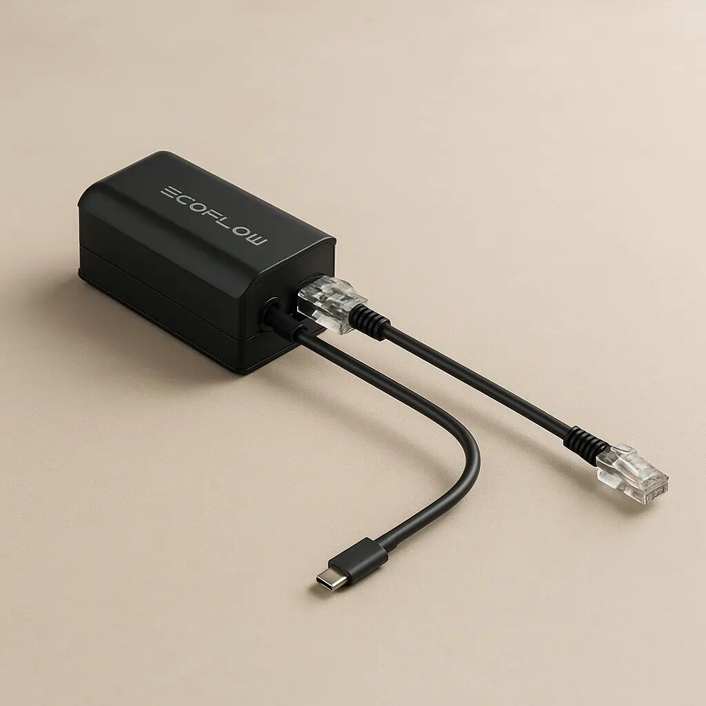 Adapteris EcoFlow ZMA003-C14 portatīvās enerģijas stacijas