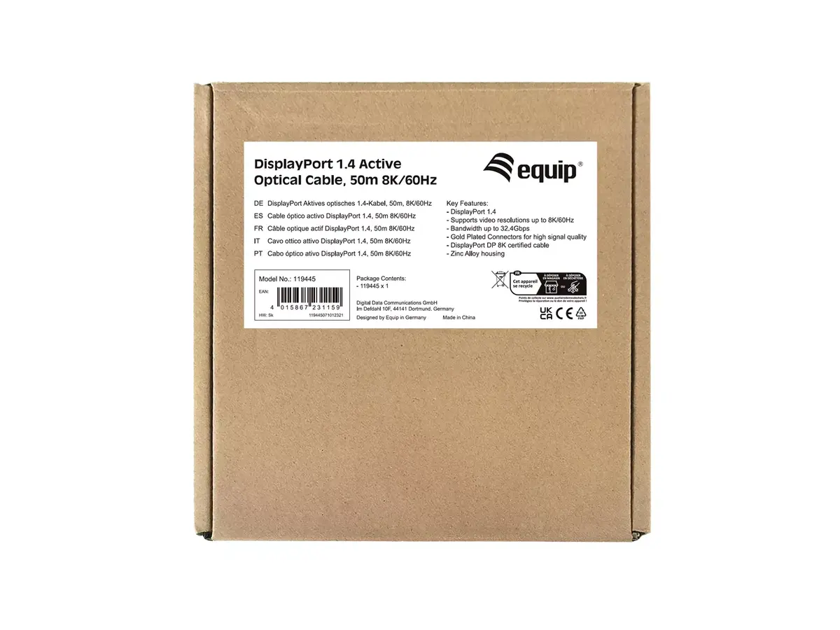 Equip DisplayPort 1.4 Active Optical Cable Photo 6