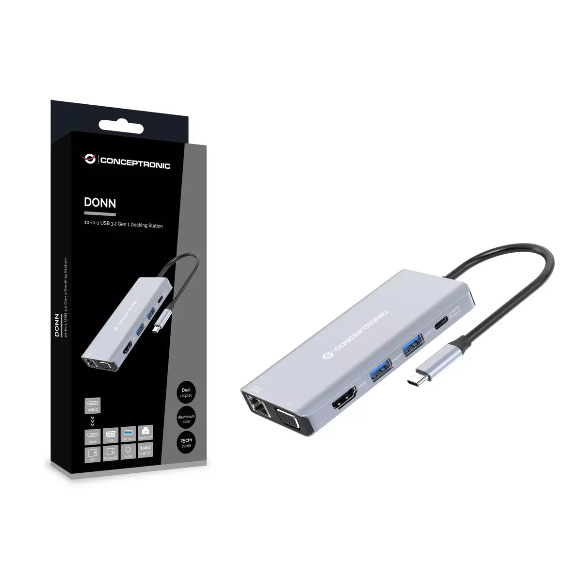 Док-станция Conceptronic DONN20G Photo 2