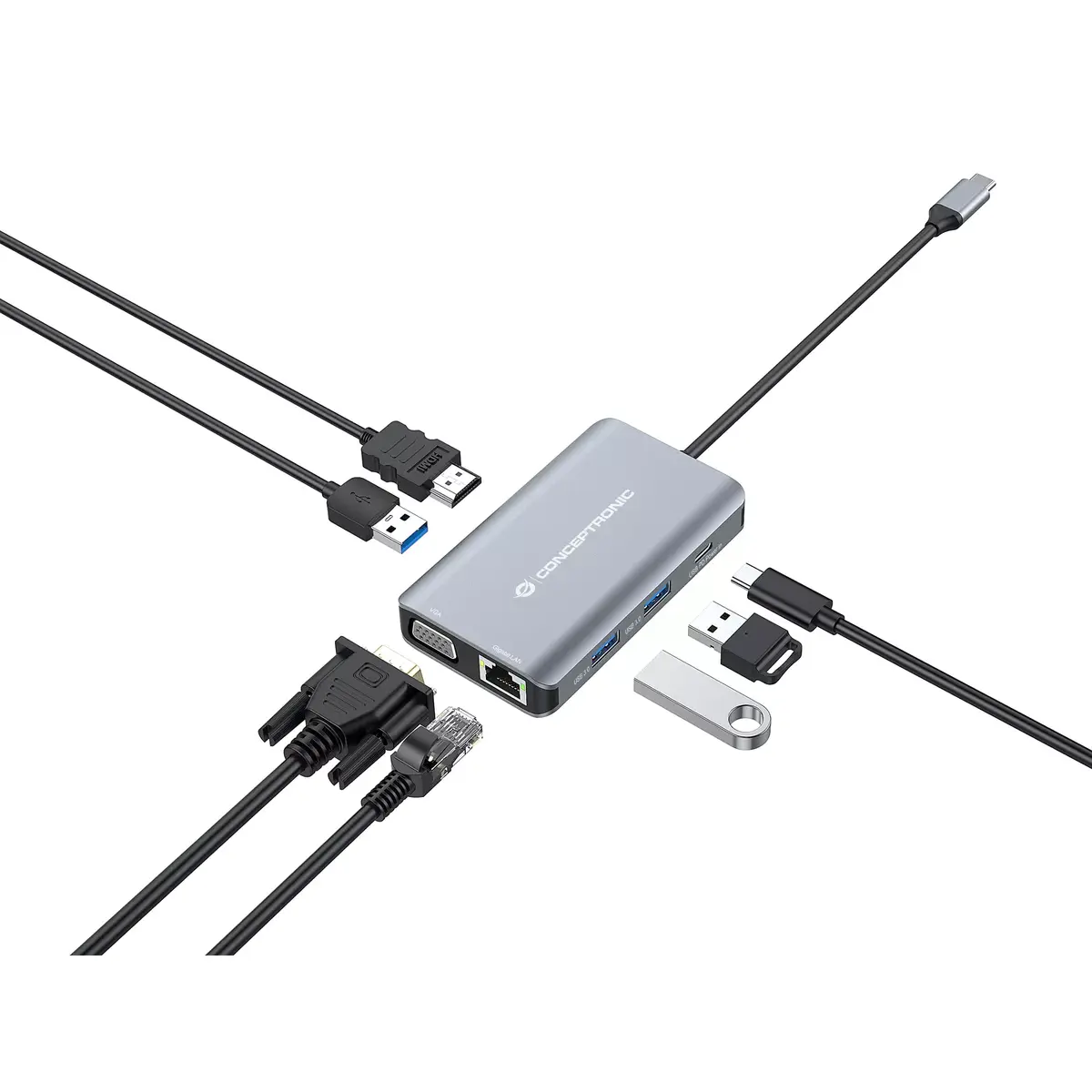 Док-станция для ноутбука Conceptronic DONN21G Photo 8