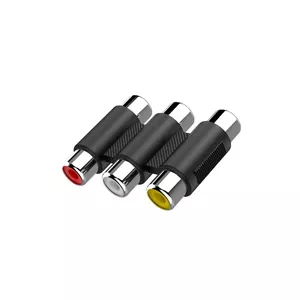 Hama 00205174 cable gender changer 3 x RCA