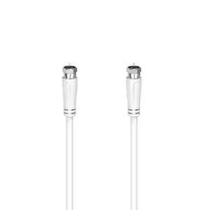 Coaxial Cable Hama 00205256 7.5 m F White