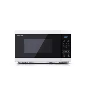 Solo mikroviļņu krāsns Sharp YC-MS02E-W, 800 W, 20 L
