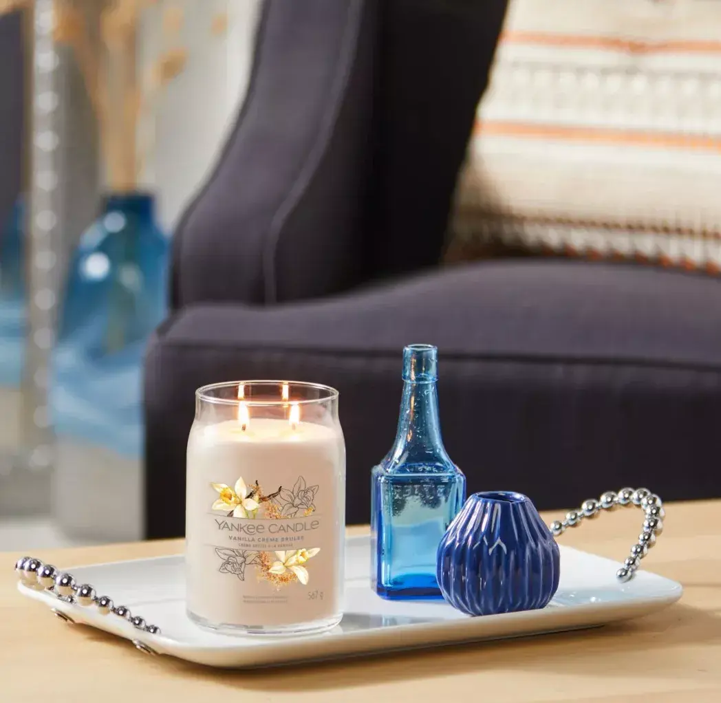 Vaska svece Yankee Candle Vanilla Crème Brûlée Photo 2