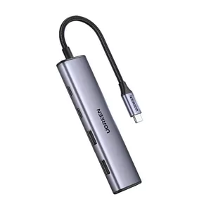 Переходник UGREEN CM473 USB-C to2x USB-A, 2x USB-C HUB