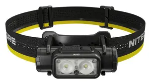 Headband flashlight Nitecore NU50 Black Yellow LED Waterproof Shockproof