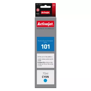 Ink cartridge ActiveJet AE-101C compatible for Epson 101, dye-based cyan, single pack 70 ml (Supreme)