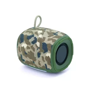 Portable Speaker Gembird SPK-BT-LED-03-CM Camouflage