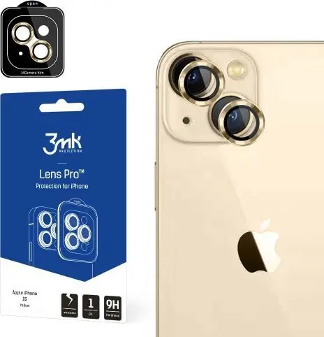 Objektīva aizsardzība Pro 3MK iPhone 15