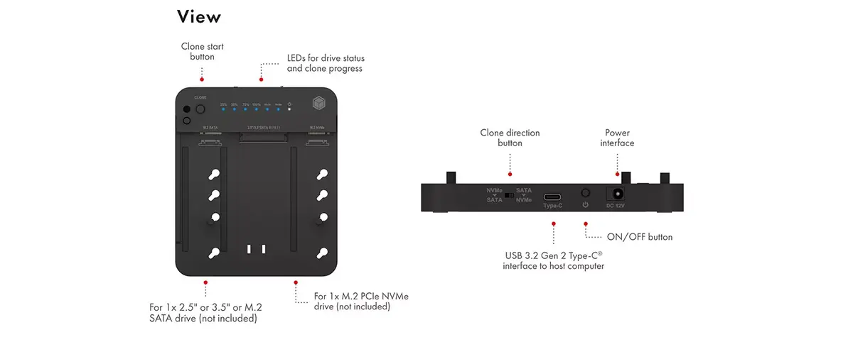 External Enclosure ICY BOX IB-2915MSCL-C31 Photo 8