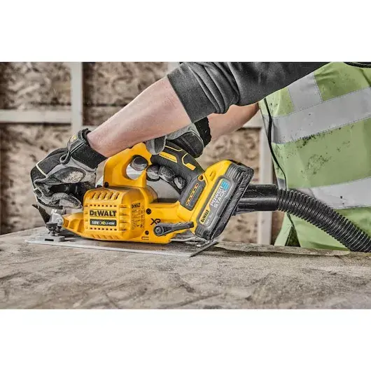 Портативная циркулярная пила DeWALT DCS570H2T-QW Photo 5