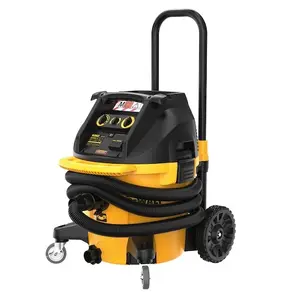 Пылеотсос DeWalt DWV905M-QS, 1400 Вт, бак 38 л, сухая и влажная уборка, 230 В, 75 л/с, 25 кПа, шланг 4.6 м