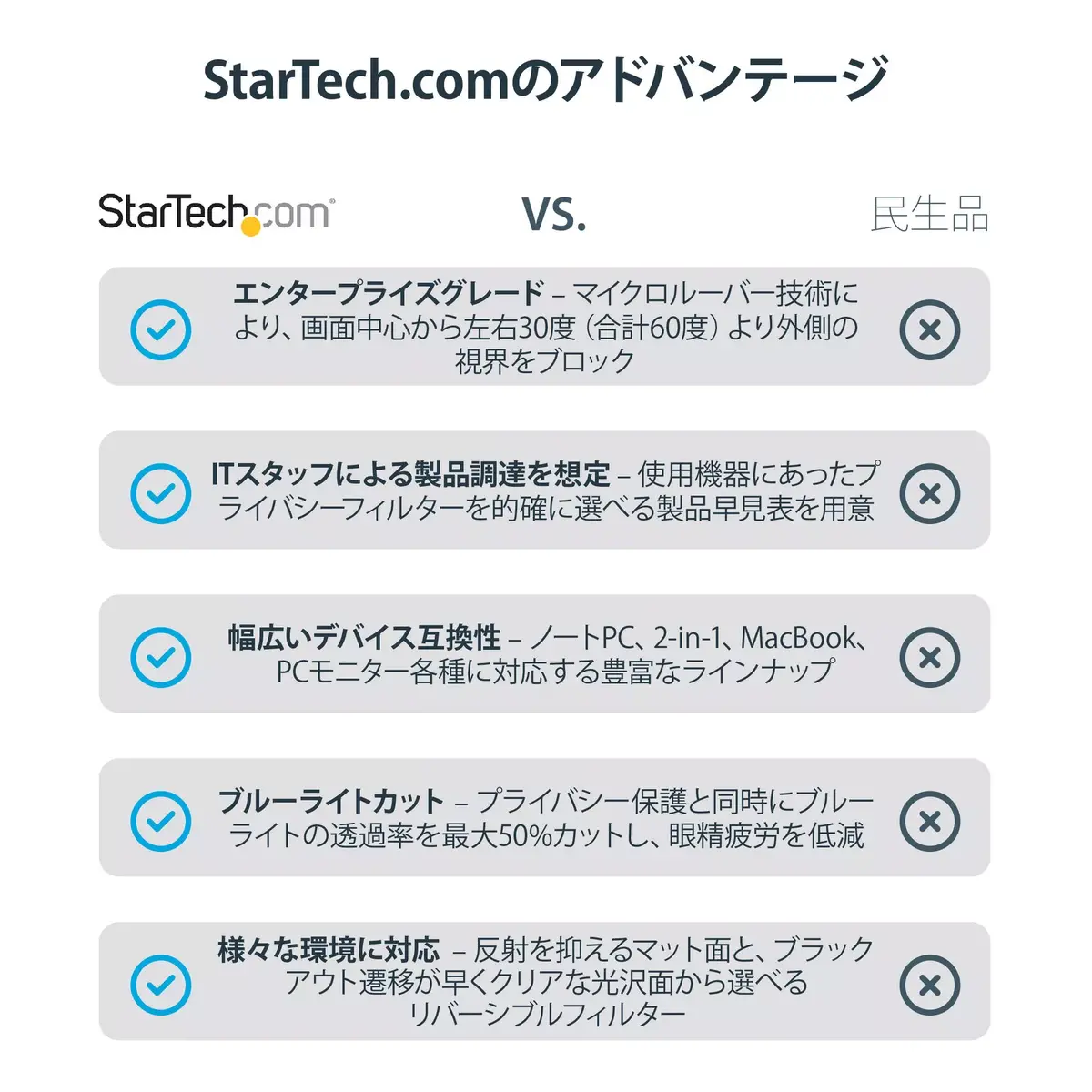 Privātuma filtrs StarTech.com 28-collu Photo 24