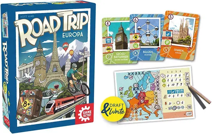 Настольная игра Game Factory Road Trip Photo 2