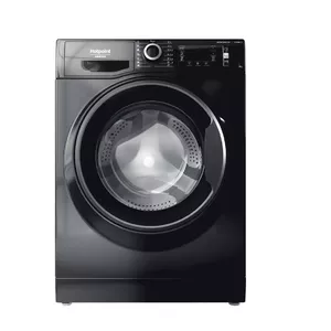 Hotpoint Washing machine NLCD 946 BS A EU N Energy efficiency class A, Front loading, Washing capacity 9 kg, 1400 RPM, Depth 60.5 cm, Width 59.5 cm, Display, LCD, Steam function, Black