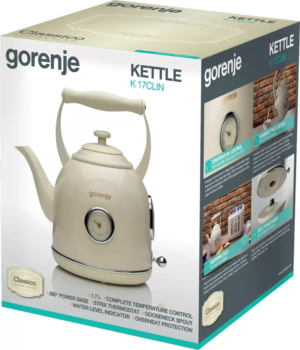 Gorenje K17CLIN electric kettle 1.7 L 2000 W Photo 3