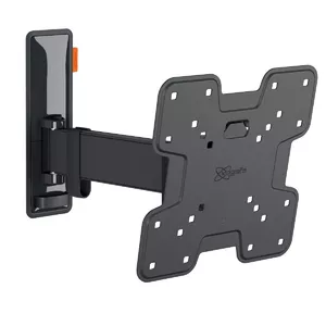 Wall mount Vogel's TVM 3223 for 19–43" TVs, max VESA 200x200, 15 kg, black, 120° swivel, 5.8–30.2 cm from wall