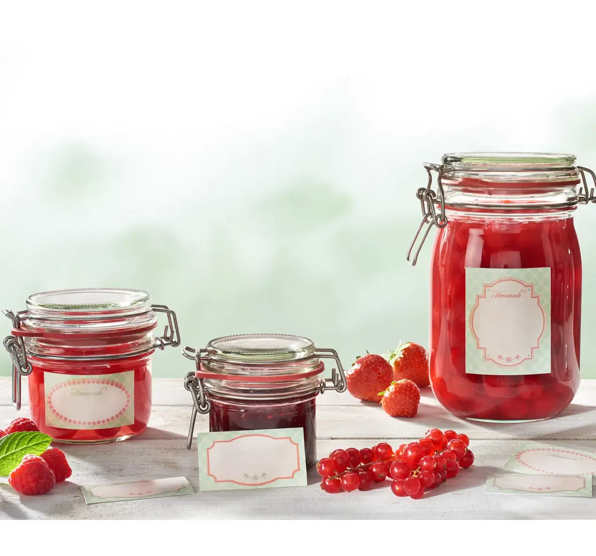 Leifheit 103218 jar decorating sticker set Photo 2