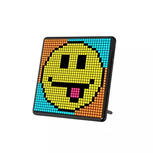 Divoom Pixoo-Max digitālā foto rāmja melnā krāsā 32x32 pikseļi LED Bluetooth USB