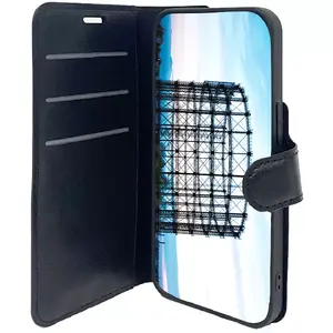 Folio maciņš JT BERLIN Schöneberg iPhone 14 15.5 cm Melns