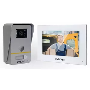 Video Intercom System Evolveo DPAP1W 7" LCD Grey White IP65