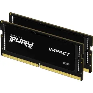 Kingston FURY Impact 32GB (2x16GB) DDR5 6400MHz CL38 SODIMM operatīvā atmiņa