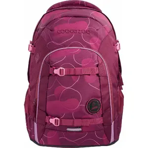 Mugursoma Coocazoo 2.0 Joker Berry Bubbles — skolas mugursoma, ergonomisks dizains, viena pamata nodalījuma