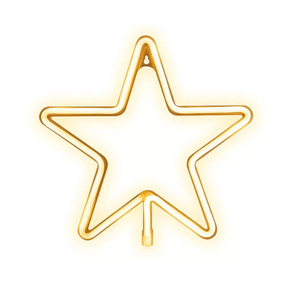 Forever Light Neon LED CHRISTMAS PENTASTAR