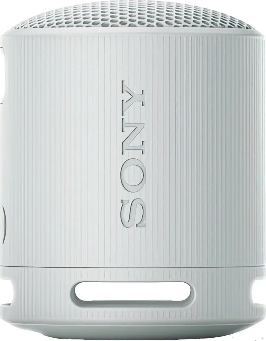 Portatīvais skaļrunis Sony SRS-XB100, Gaiši pelēks