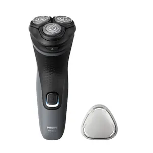 Электрическая бритва Philips 1000 Series S1142/00 с системой лезвий PowerCut, плавающими головками 4D и аккумулятором
