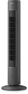 Бытовой башенный вентилятор Philips 5000 series CX5535/11, напольный, питание от сети переменного тока, потребляемая мощность 40 Вт, 3 скорости, серый цвет
