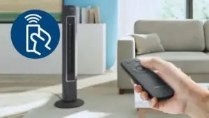 Convenience at your fingertips with remote and touch panel