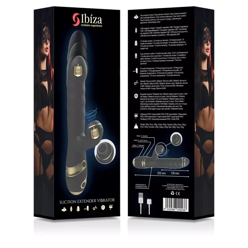 Sūcošs vibrators IBIZA TECHNOLOGY D-234723 Photo 9