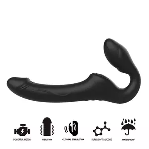 Strapless Vibrator IBIZA TECHNOLOGY D-234724 with Remote Push-Button Control