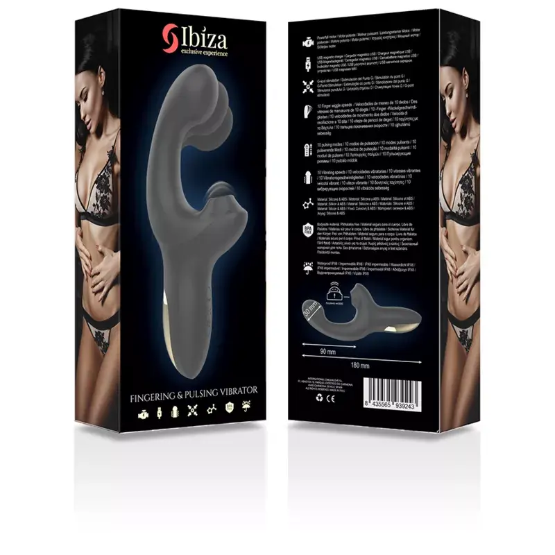 Вибратор Fingering & Pulsing IBIZA TECHNOLOGY D-234399 Photo 9