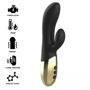 Rabbit vibrator IBIZA TECHNOLOGY IBIZA – heating feature, dual-motor rabbit design