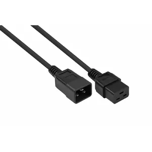 Kabelmeister SK2090-S005 power cable Black 0.5 m IEC C20 IEC C19