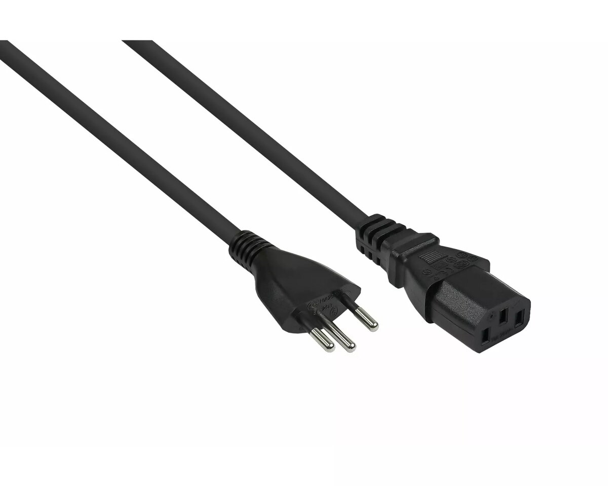 Jaudas kabelis Kabelmeister SK6030-S018 Melns 1