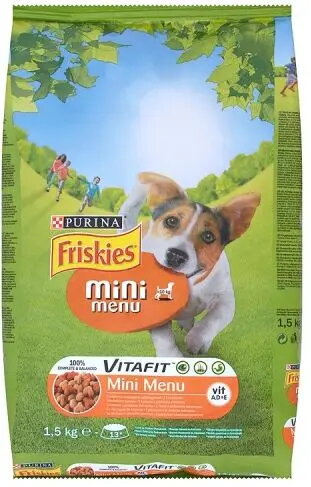 Sausā suņu barība Purina Friskies Mini